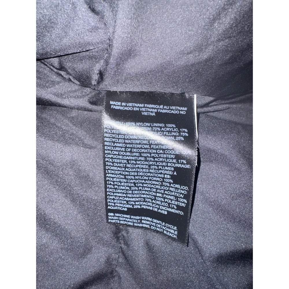 The North Face McMurdo Parka Mens Small Black 600 Down Jacket NF0A5GJFKX7-S